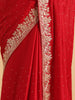 Timeless Red Bridal Saree
