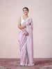 Dusty Pink Leheriya Inspired Saree
