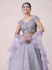 Twilight Charm in Light Purple Net Skirt Top Set