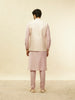 Royal Rani Pink Embroidered Jacket Set
