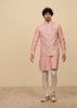 Blush Pink Satin Showstopper Jacket Set