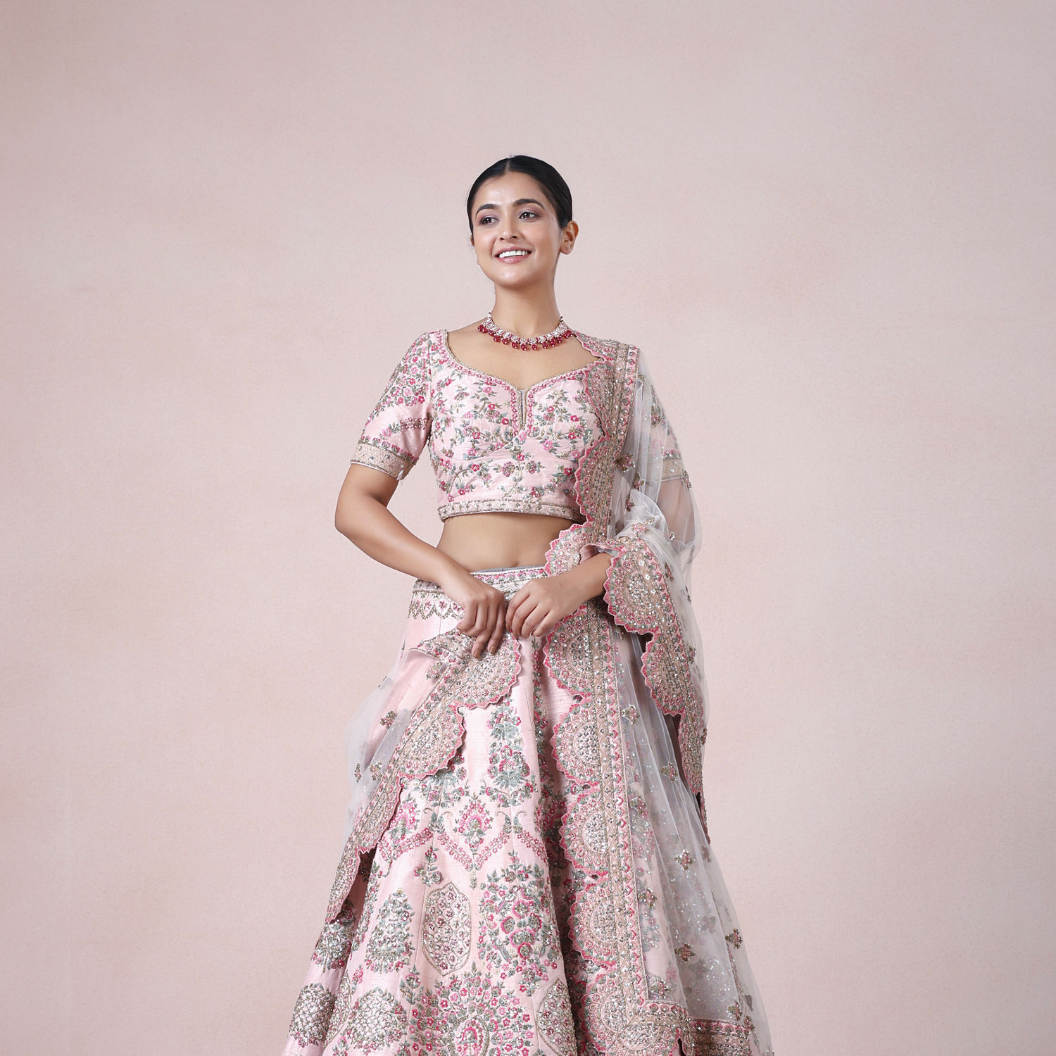 Eden Rose Petal Lehenga