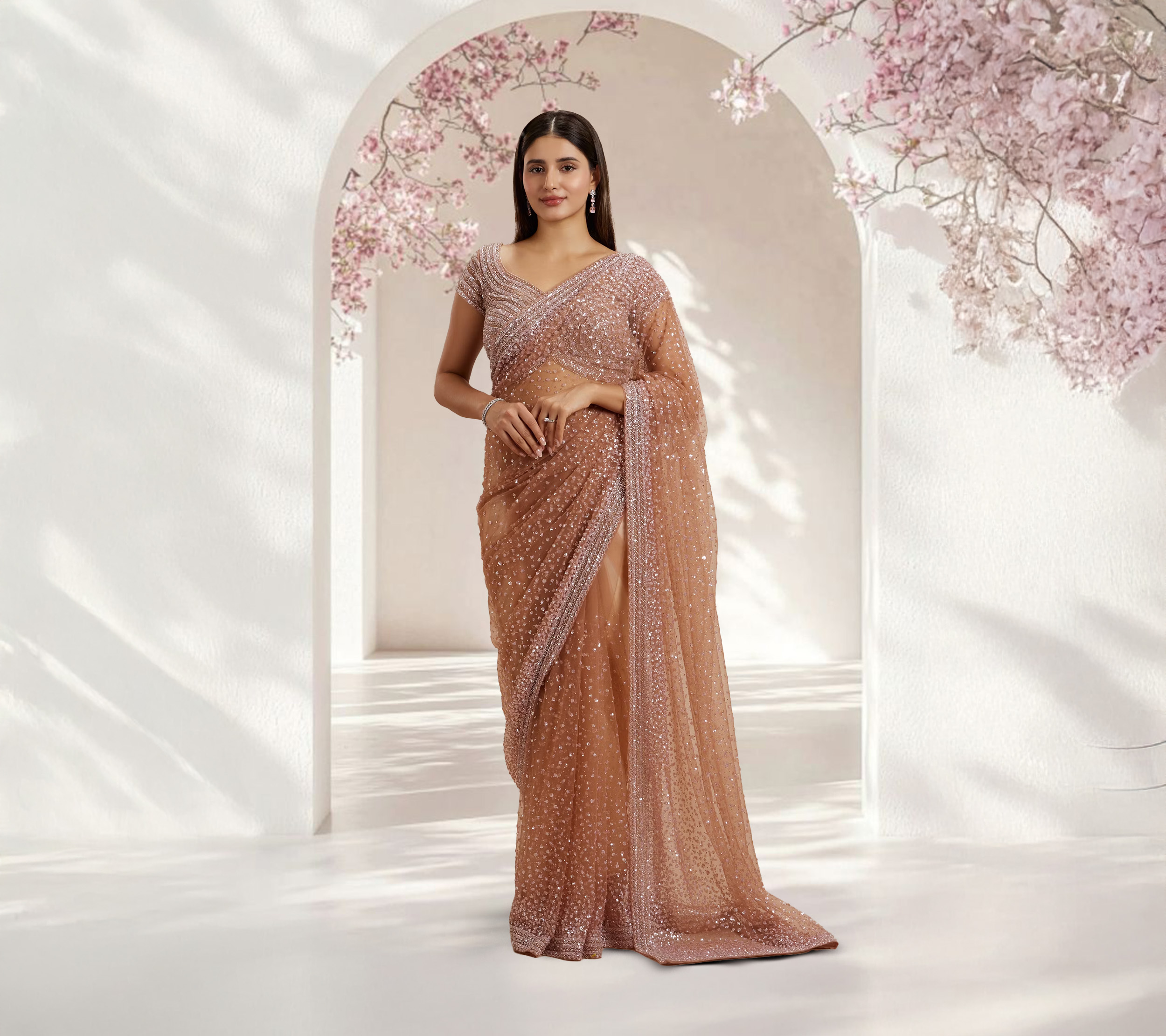 Chiffon or Georgette? Factors to Consider When Choosing Your Saree