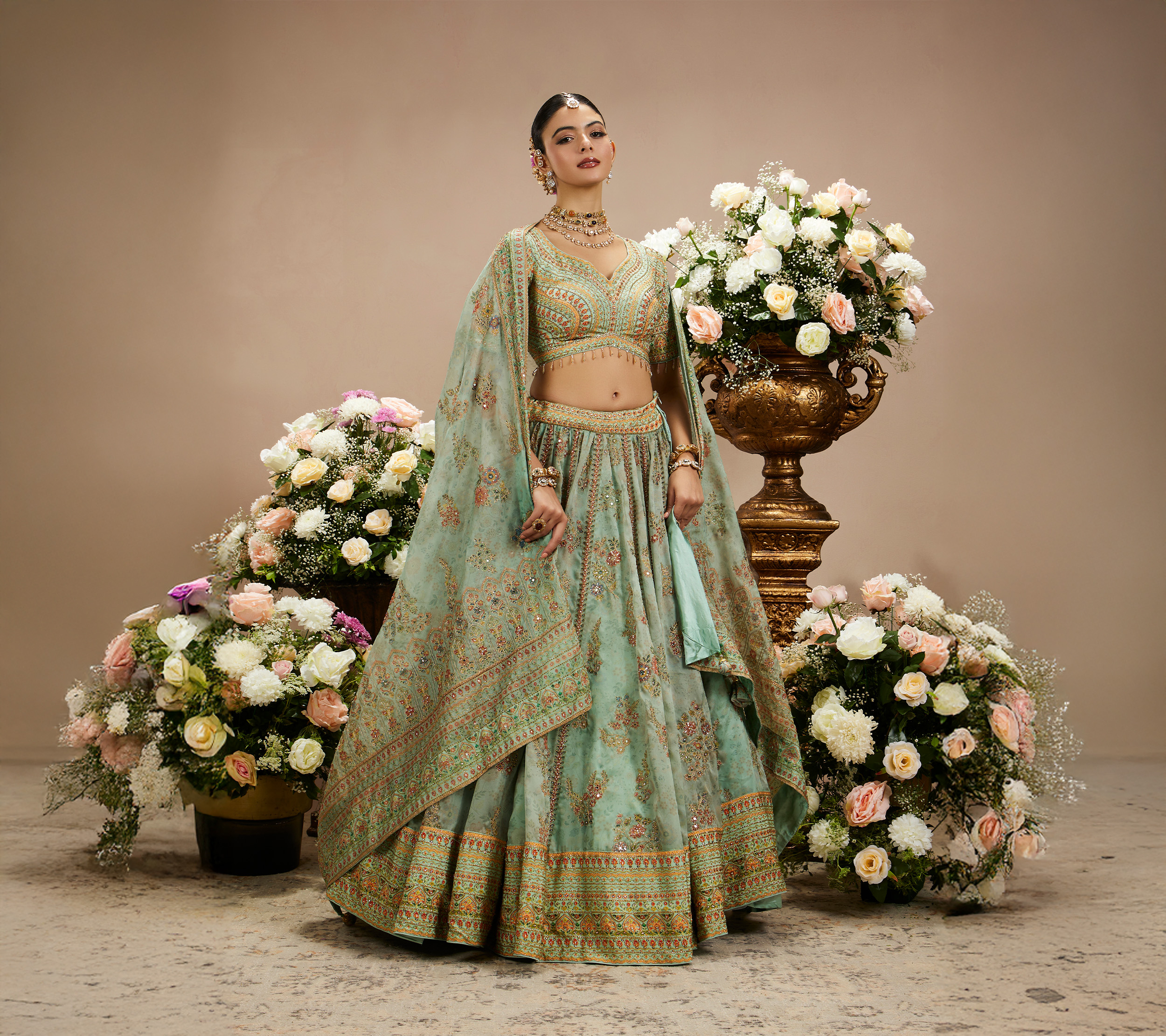 How to Style Peacock Embroidery Blouses for a Regal Wedding Look